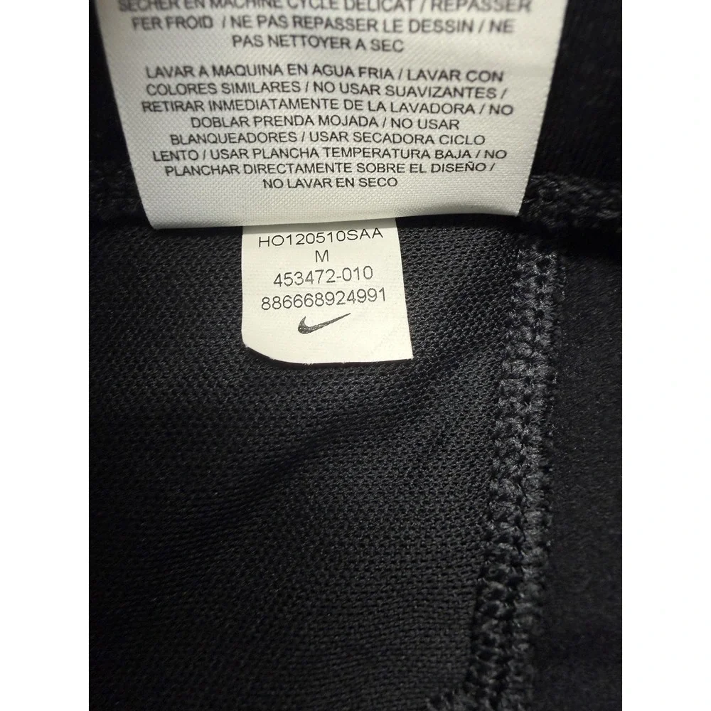 Nike Dri-FIT Pants Womens Medium Black Compression Running Leggings‎ 453472-010